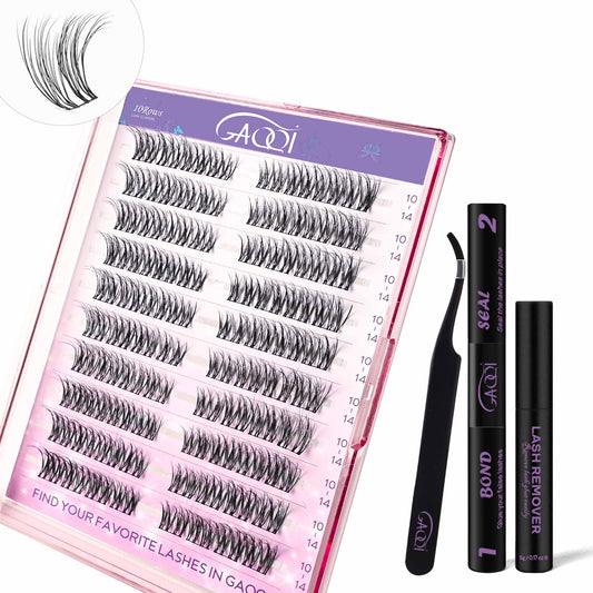 GAQQI 3D Lash Clusters Kit 80pcs 10-14mm (3D-GQ46-KIT)